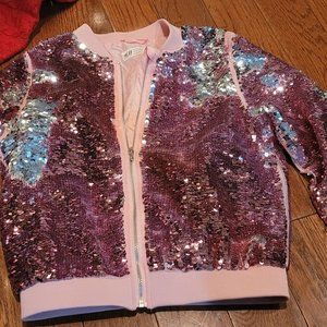 Girls sequin jacket